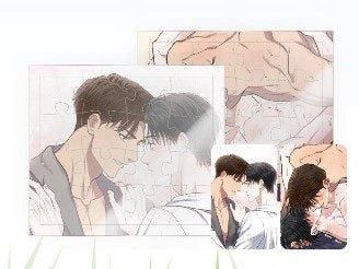 [Be On Cafe] Half Line : Acrylic double-sided puzzle