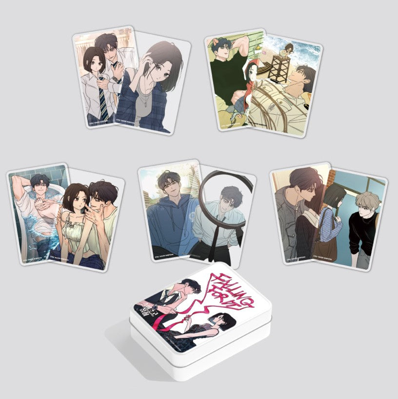 [pre-order] Webtoon Friends Originals : Photo Card & Tin Case Set : Operation: True Love, Youth of Revelation, Falling For It... etc