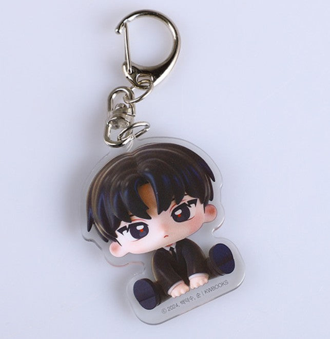 [POP UP] Got Dropped into a Ghost Story, Still Gotta Work : Acrylic Keyring