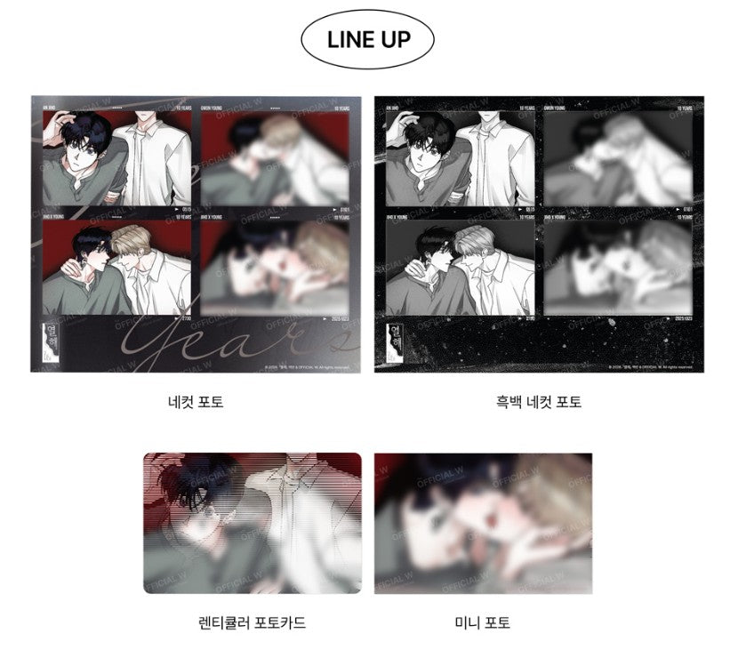 10 years : 4cut Photo Package