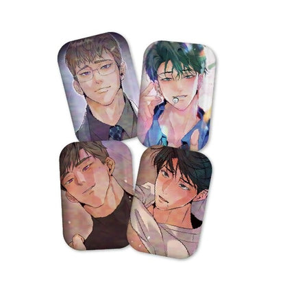 [Be On Cafe] Prostate Fall Report : Pin Button Set