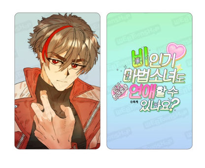 Can Unpopular Magical Girls Also Date? : 4 Photo Cards