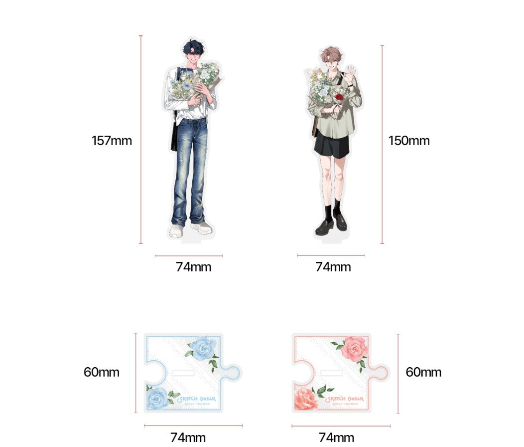 [Be On Cafe] Sketch(off the record) : Acrylic Stand