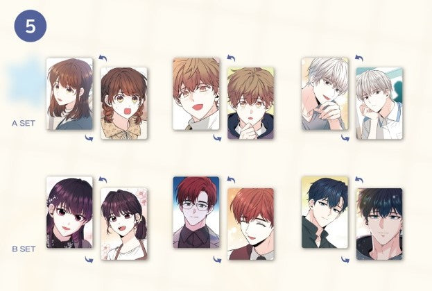 [collaboration cafe] My Life as an Internet novel : Lenticular photo card set