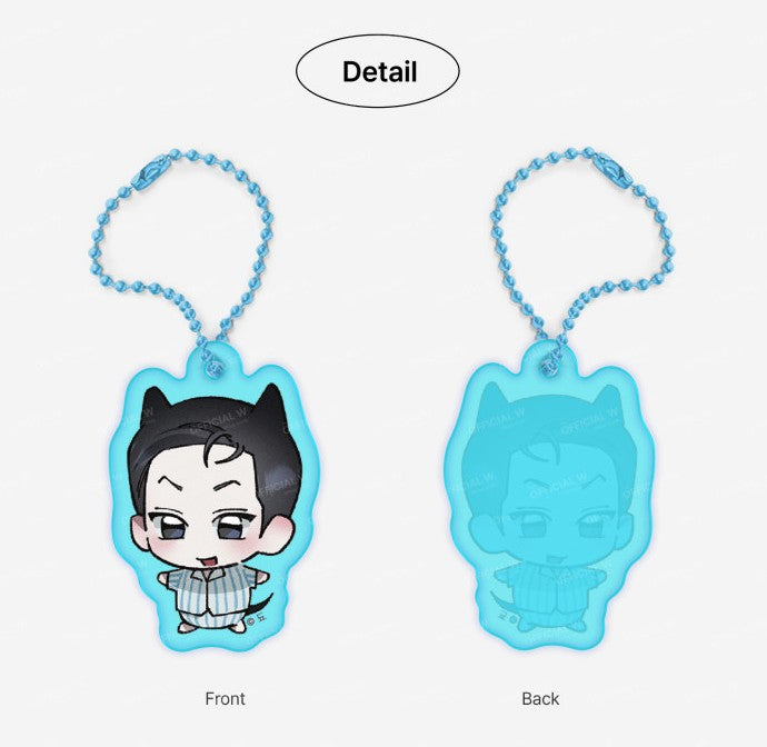 Close-Up : Acrylic Keyring