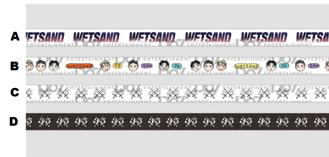 Wet Sand : Washi Tape