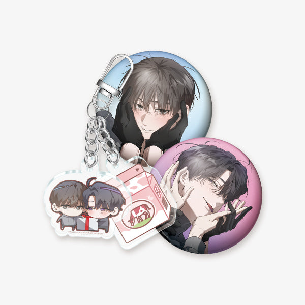 [Pre-order] The Hunter's Gonna Lay Low : Acrylic Keyring & Can Badge Set