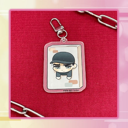 [cafe event]Full Volume : Beom Acrylic Keyring(Seol Beom Double sided acrylic keyring)