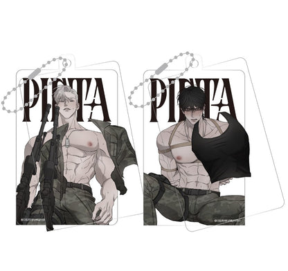 [Be On Cafe] PIETA : Layered keyring