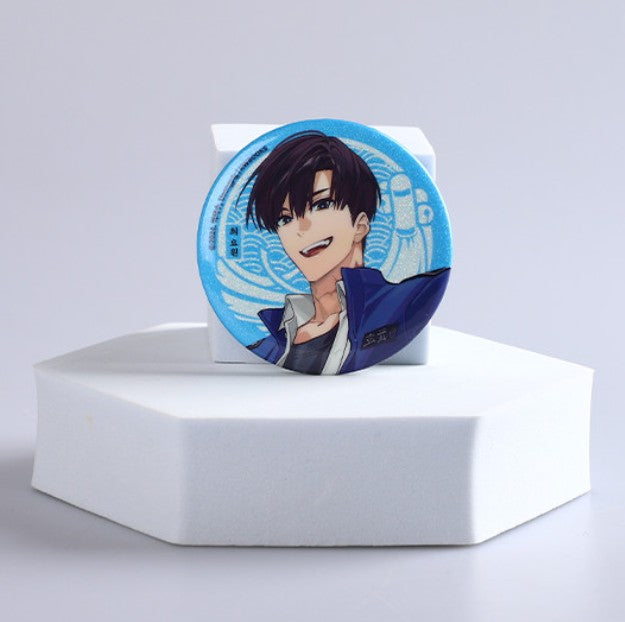 [POP UP] Got Dropped into a Ghost Story, Still Gotta Work : Random LD Glitter Can Badge