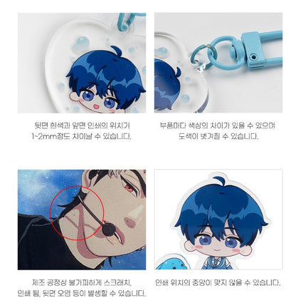 [pre-order][collaboration cafe] PLAVE : Acrylic Keyring