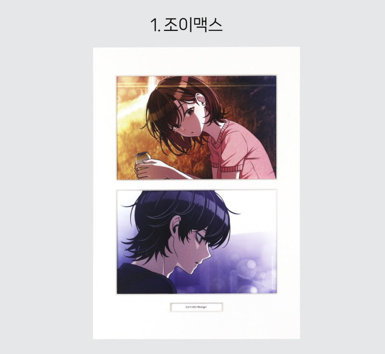 [pre-order] Webtoon Friends Originals : Cut Poster : Ctrl+Alt+Resign