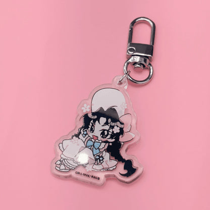 [pre-order] The Male Lead's Little Lion Daughter : Acrylic Keyring