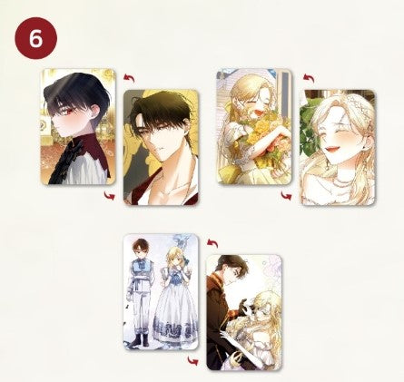 [collaboration cafe] How to hide the Emperor's child : Lenticular photo card set