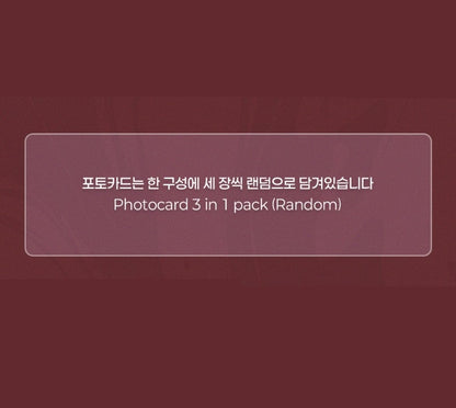 [BOMTOON POP-UP][10th Anni. Home Party][SAHWA] Collection Photo cards ver.B