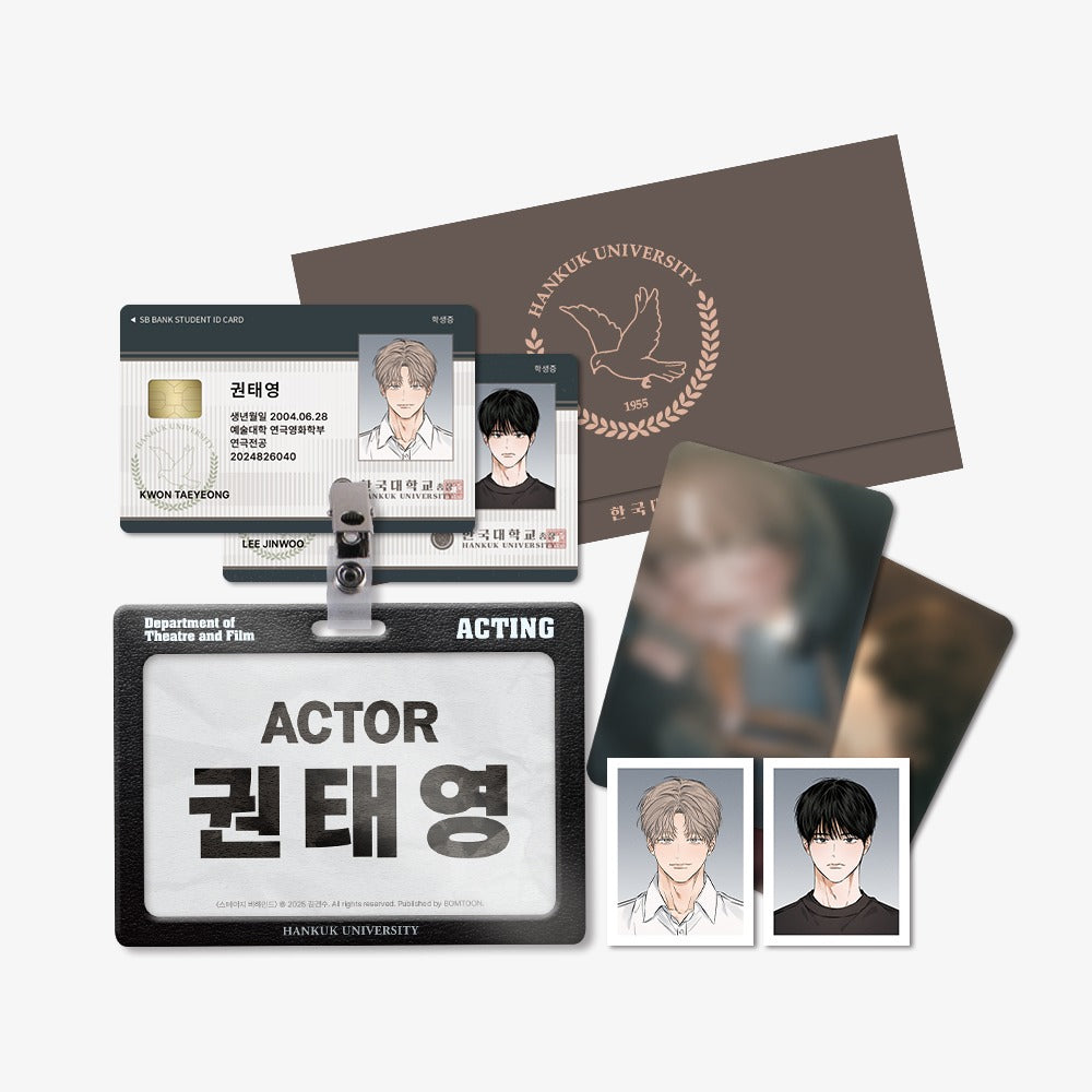 [BOMTOON POP-UP][10th Anni. Home Party] Behind the Scenes : Student ID Card Holder Package