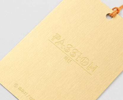 PASSION : Metal Charm Bookmark