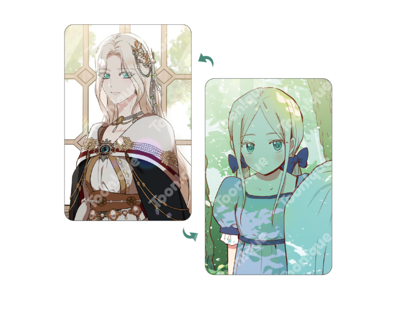 [pre-order][Toonique Cafe] The Villainess Lives Again : Lenticular Photocard