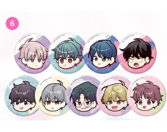 [collaboration cafe] Robber X Lover, Merry Marbling : Can Badge(random)