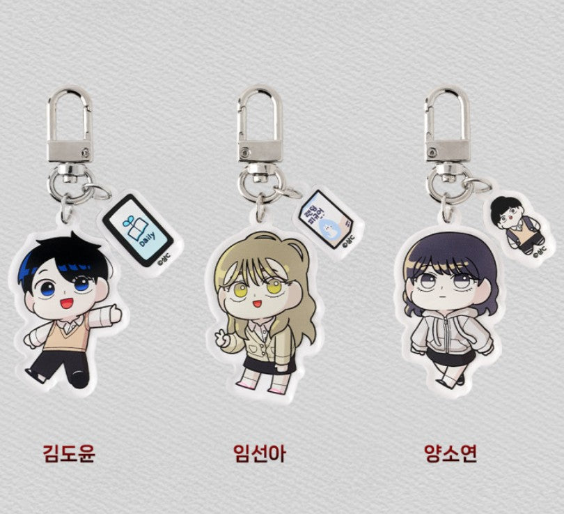 44th Period: Survival Class : Random SD Acrylic Keyring