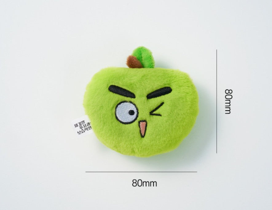 After School Lessons for Unripe Apples : Apple Plush Keyring