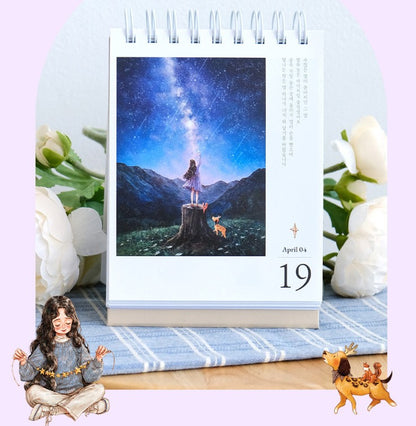 365 letters from the forest by AEPPOL : Desk Calendar