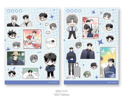 [Collaboration cafe] Worth the Wait : Half sticker set