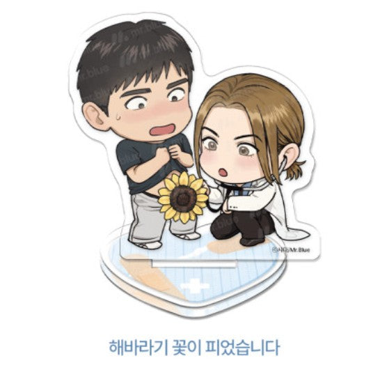 Mr. Blue Webtoon Acrylic Block