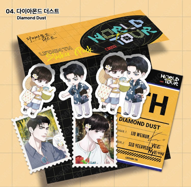 World Tour Live : Sticker Pack