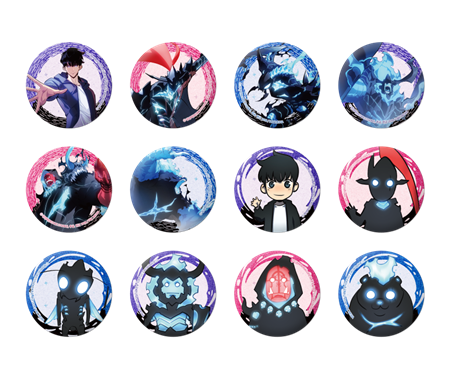 [POP UP] Solo Leveling Exhibition : Random Can Badge
