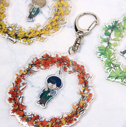 Spinach Bouquet : Acrylic Keyring