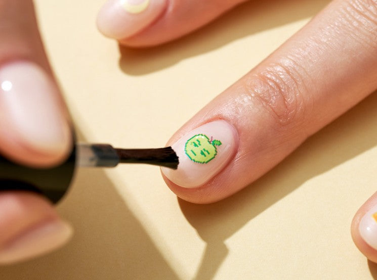 After School Lessons for Unripe Apples : Nail Sticker