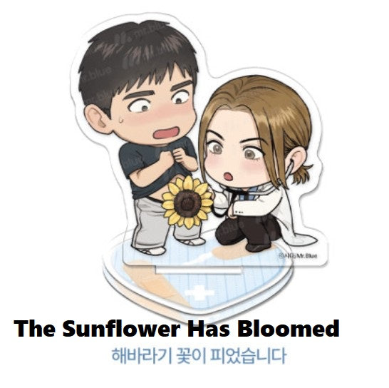 Mr. Blue Webtoon Acrylic Block