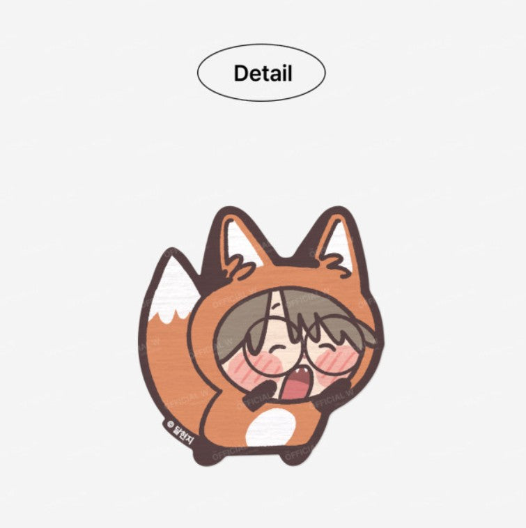 Love for Sale : 2 Wood Magnets