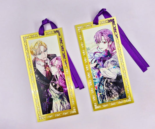 The Perks of Being a Villainess : 2 Metal Bookmarks