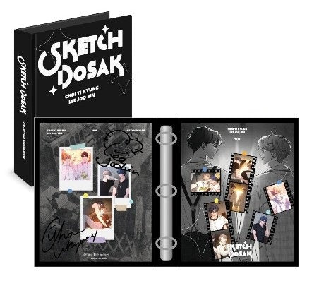 [Be On Cafe] Sketch(off the record) : 2×2 photocard Binder