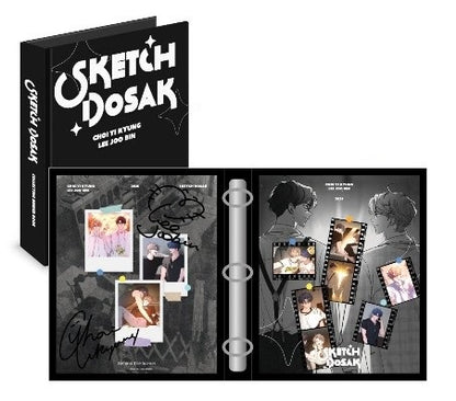 [Be On Cafe] Sketch(off the record) : 2×2 photocard Binder