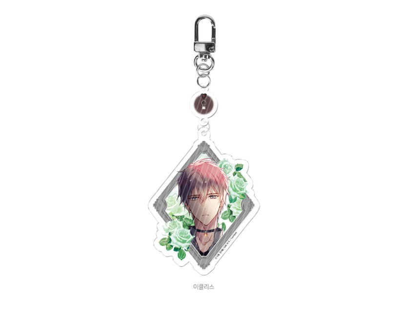 [collaboration cafe] Death Is The Only Ending For The Villain : acrylic keyring