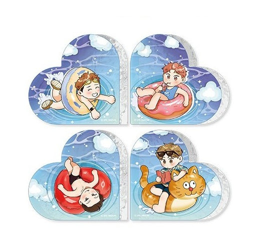 [POP-UP] Author Sita(Hook, Line, and Sinker/What a Catch!) : Couple Heart Acrylic Blocks