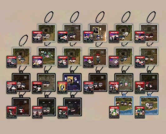 [POP-UP] <Mofun Collab Studio ON>HORROR HOUSE : Ending Random Keyring Ver.A