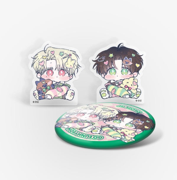 [MINI TOWN] A Twist Of A Twist Of A Twist : Acrylic Block, Can Badge