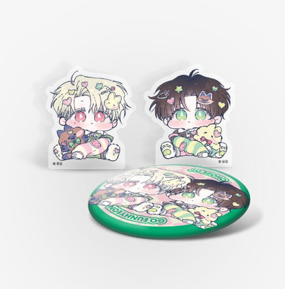 [MINI TOWN] A Twist Of A Twist Of A Twist : Acrylic Block, Can Badge