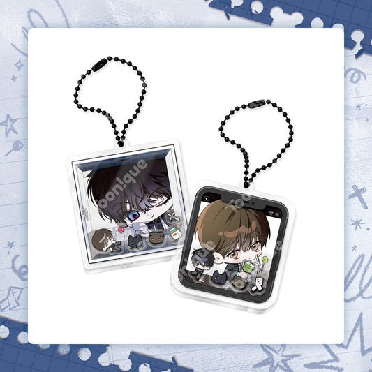 [Pre-order][Toonique Cafe] Eighteen's Bed : Acrylic Shaker Keyring