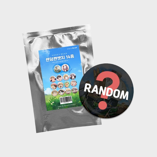 [Fantazit Cafe] Honey Bear : Can Badge(random)
