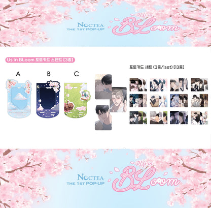 [𝖭𝖮𝖢𝖳𝖤𝖠 𝖯𝖮𝖯-𝖴𝖯] Us in BLoom : Photocard Stand & Photo Card Pack