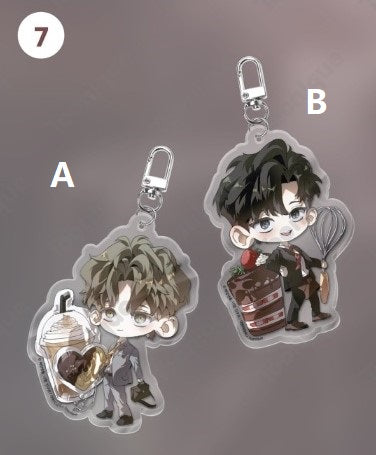 [pre-order][Toonique Cafe] Dear Stranger : SD Acrylic Keyring