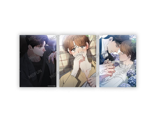 [collaboration cafe] Love History Caused by Willful Negligence : 3 posters set