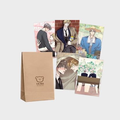 [pre-order][Fantazit Cafe] Honey Bear : Postcard Set, 3 types