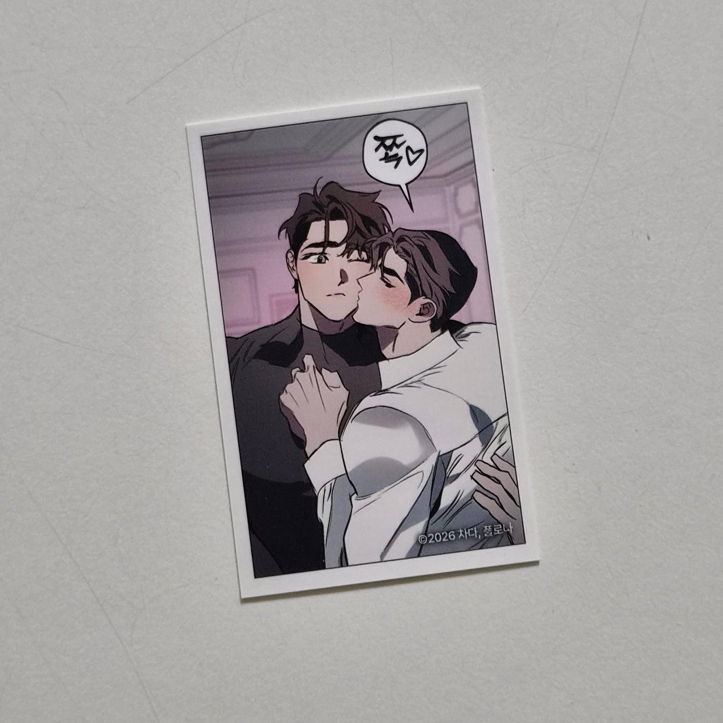 [NEMO MARKET][LEBOM CAFE] 2026 Lebom Book Fair LIVERARY : Define the Relationship(DTR) : Special Drink Cut Sticker