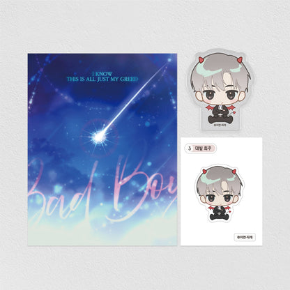Be A Bad Boy! : Mini Acrylic Block Set